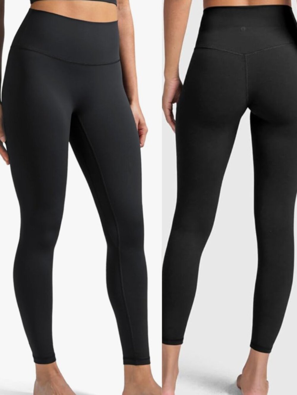 Colorfulkoala High Rise Black Dreamlux Seamless 25" Leggings